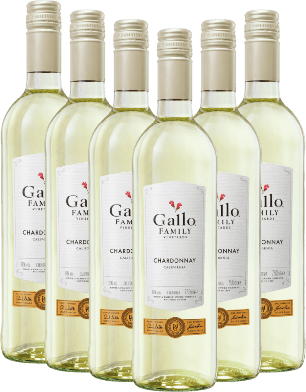 6er Vorteils-Weinpaket - Chardonnay - Gallo Family