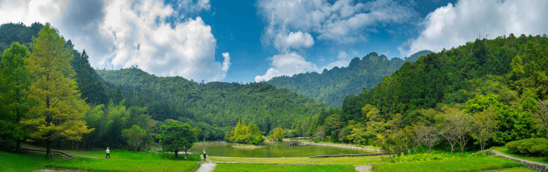 Panorama der Wald- und Bergregion von Yilan Panorama der Wald- und Bergregion von Yilan