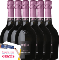 Vorschau: 6 darabos előnyös borcsomag - Motivo Rosé extra száraz - Borgo Molino