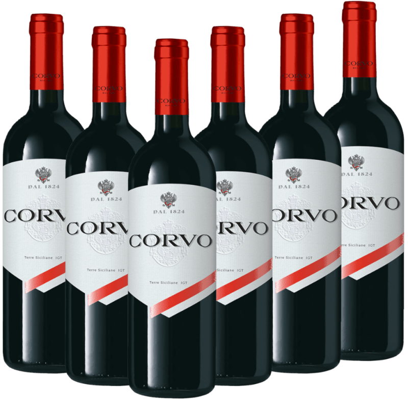 6er Vorteils-Paket - Corvo Rosso Terre Siciliane - Duca di Salaparuta