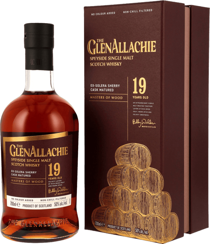 19 YO Sherry Cask Single Malt Scotch in GP - GlenAllachie