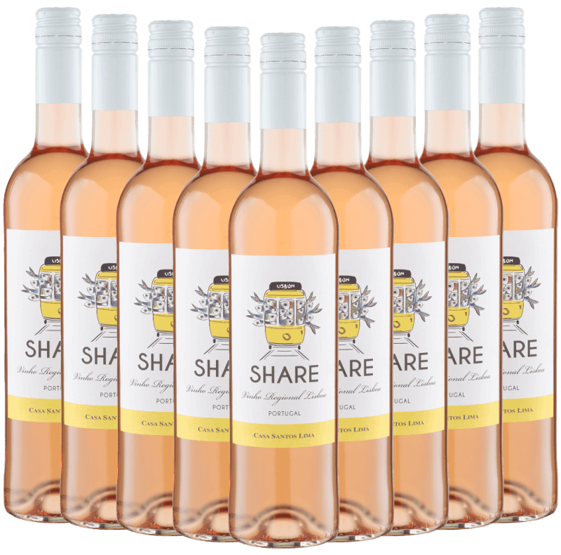 9x Vorteils-Weinpaket Share Rosato - Casa Santos Lima