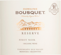 Vorschau: Reserve Pinot Noir Tupungato Bio - Domaine Bousquet