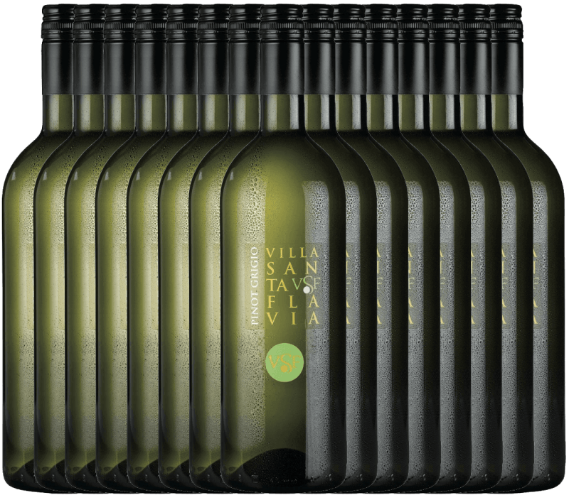 15er Paket - Pinot Grigio 1,0 l - Villa Santa Flavia