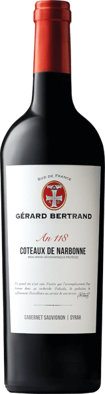 Heritage An 118 rouge Côteaux de Narbonne IGP - Gérard Bertrand