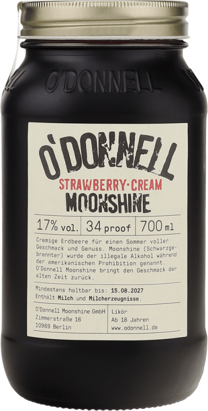 Strawberry Cream Likör - O'Donnell Moonshine