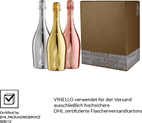 Vorschau: 3er Kennenlern-Paket - White Gold Rosé Prosecco Spumante - Bottega