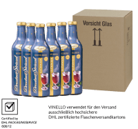 Vorschau: 6x Vorteils-Weinpaket Dresdner Striezel Glühwein Heidelbeer - Lausitzer