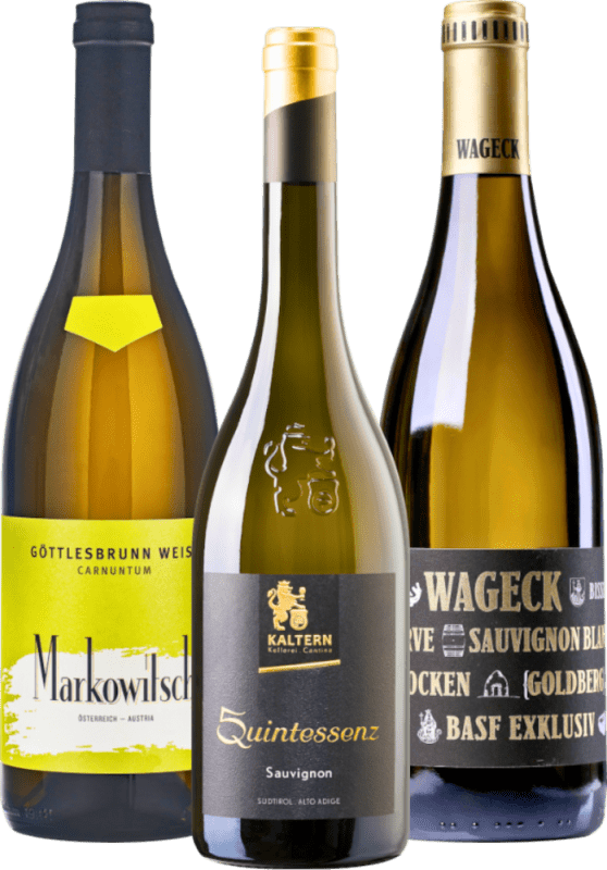 Kiváló fehérborok Európából – 3x exkluzív kóstolócsomag