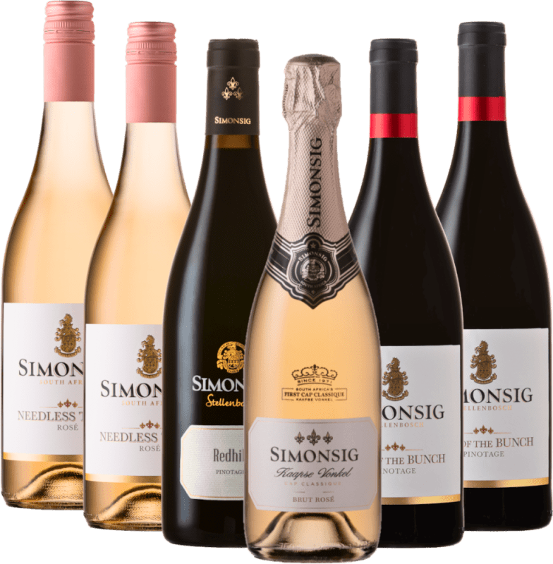 Pinotage minden oldaláról a Simonsigtól - 6x kóstolócsomag