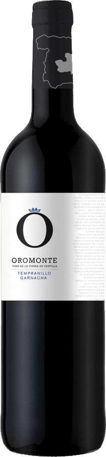Vorschau: 12x Vorteils-Weinpaket Oromonte Tempranillo Garnacha Halbtrocken - Navarro Lopez