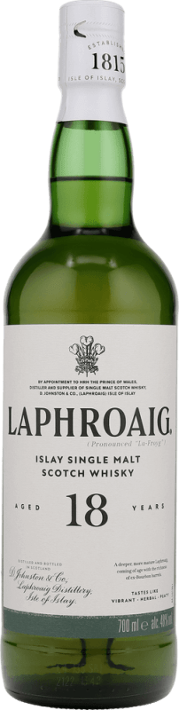 18 Years Old Islay Single Malt in GP - Laphroaig