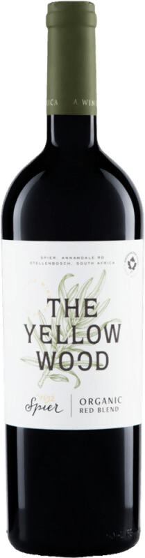 The yellow wood Red Blend W.O. - Spier Winery