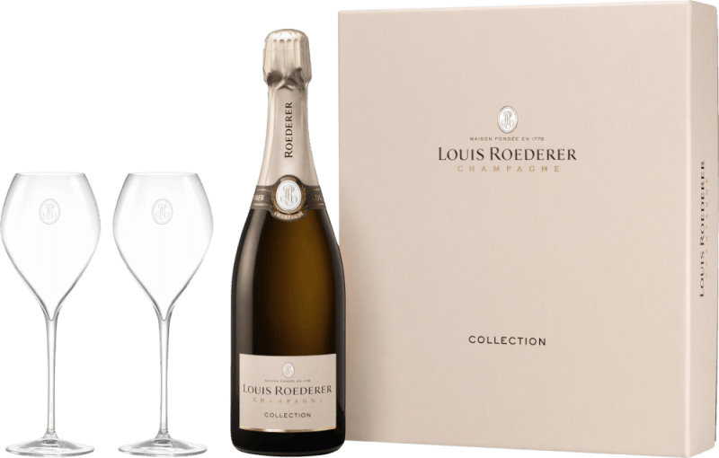 Genuss zu Zweit Collection in GP inkl. 2 Gläser - Louis Roederer