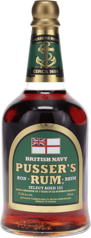 Select 151 Overproof - Pusser's Rum