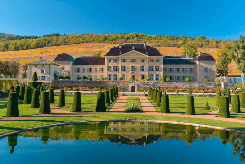 Ansicht des Château de la Chaize Ansicht des Château de la Chaize