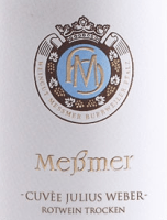 Vorschau: Julius Weber Rotweincuvée trocken - Weingut Meßmer