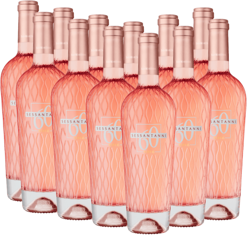 Sessantanni Primitivo Rosé Salento IGP - Cantine San Marzano - 12x előnyös csomag