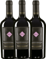 3er Vorteils-Weinpaket - Zolla Primitivo di Manduria DOP - Vigneti del Salento