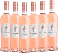 6x Vorteils-Weinpaket Ribet Pink Syrah Rosé - Arrogant Frog