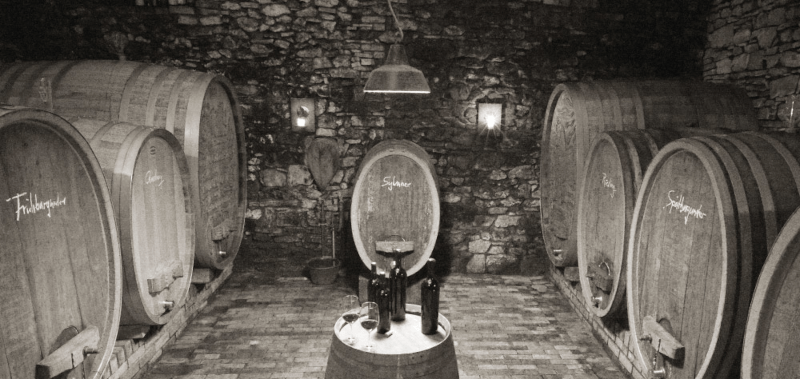 Blick in den historischen Keller
