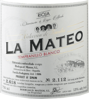 Vorschau: Tempranillo Blanco Barrica - Bodegas D. Mateos