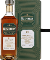 21 Years Old Single Malt Irish Whiskey in GP - Bushmills