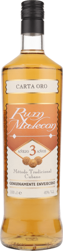 3 Años Carta Oro 1,0l - Malecon Rum