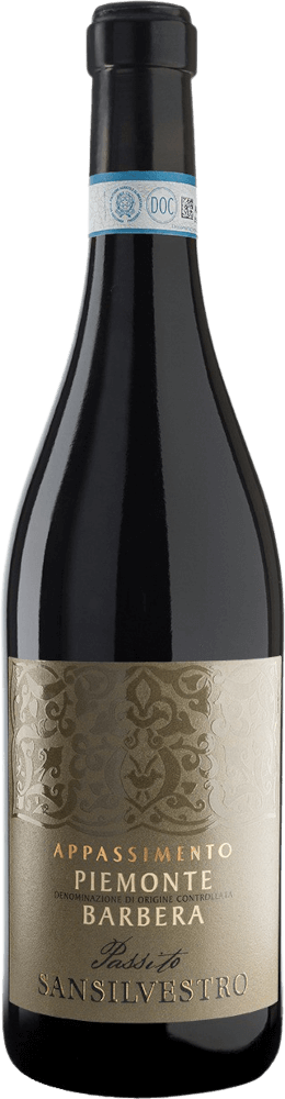 Vorschau: San Silvestro Appassimento Passito Piemonte Barbera DOC - Sartirano 6er Vorteilspaket