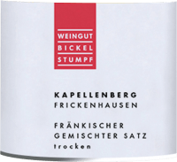 Vorschau: Frickenhäuser Kapellenberg Fränkischer Gemischter Satz - Bickel-Stumpf