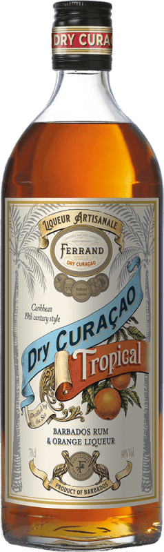 Dry Curacao Tropical Orangenlikör - Pierre Ferrand