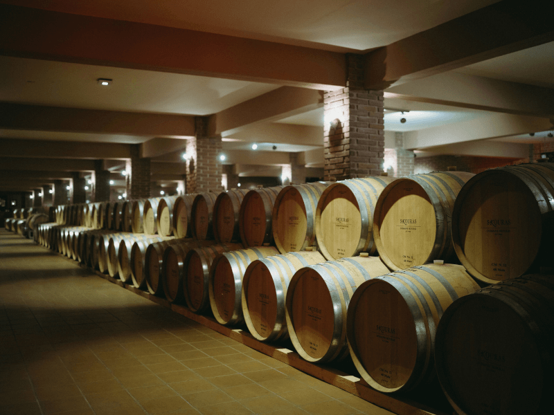 Domaine Skouras Hordók