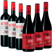 6 palackos ismerkedő csomag - Beef & Liberty borok a Beefsteak Clubtól