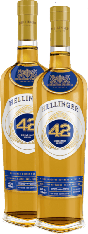 Hellinger 42 - Dresdner Whisky Manufaktur - 2x Vorteilspaket