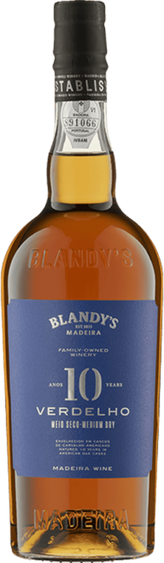 Blandy's 10 Years Old Verdelho Medium-dry - Blandy's Madeira