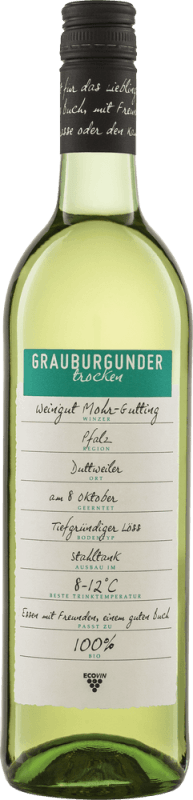 Grauburgunder Qw Pfalz Ecovin - Peter Riegel Weinimport