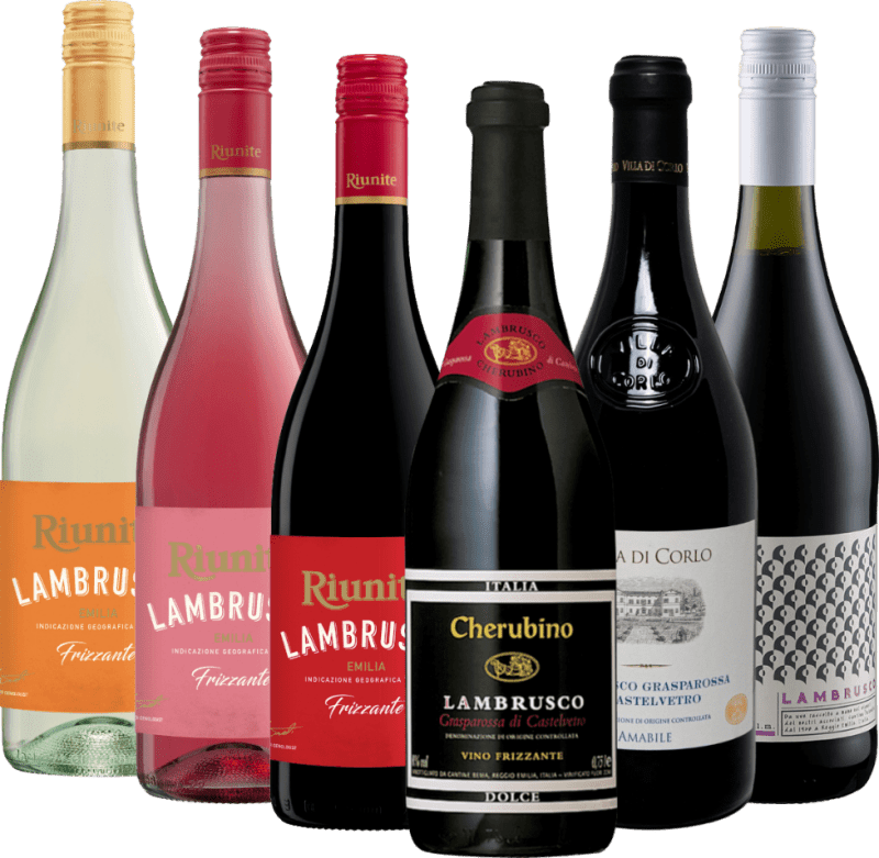 6 palackos előnyös borcsomag – Lambrusco Olaszországból