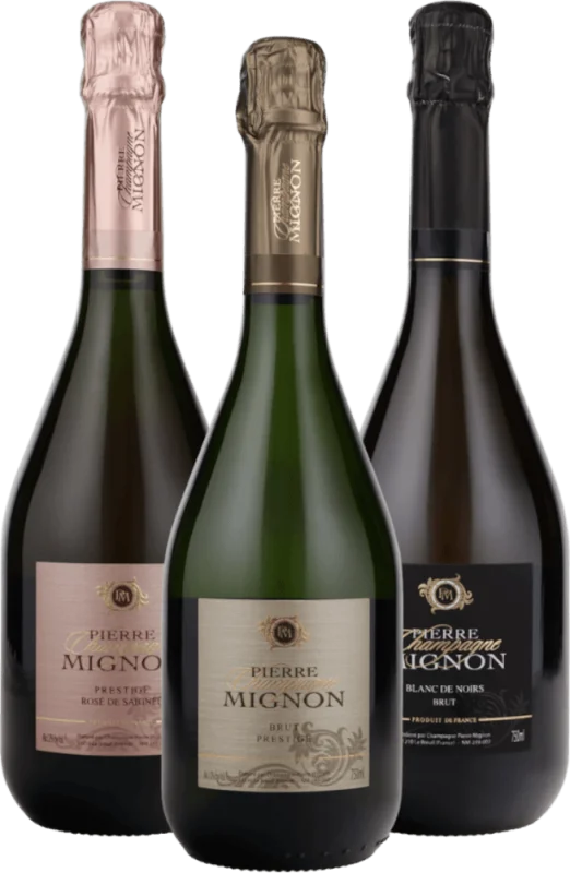 Csillogó pillanatok Champagne Pierre Mignon-nal - 3x ismerkedőkészlet