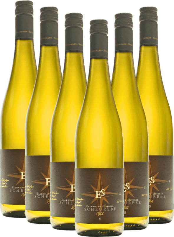 6x Vorteils-Weinpaket Scheurebe trocken - Ellermann-Spiegel