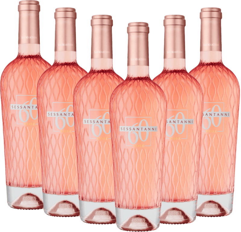 Sessantanni Primitivo Rosé Salento IGP - Cantine San Marzano - 6x előnyös csomag