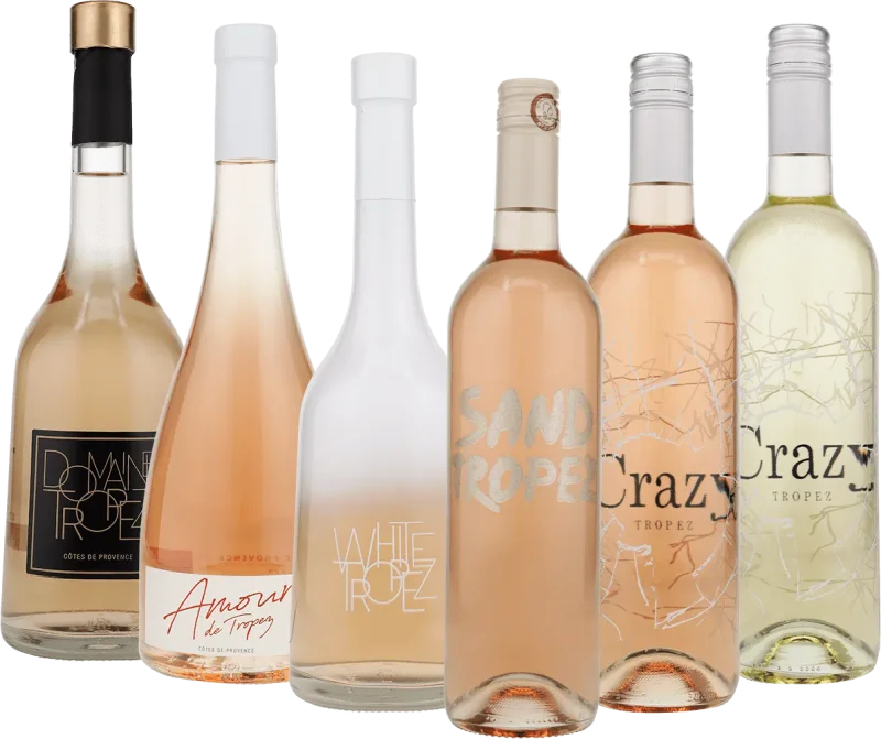Côte d’Azur pohárban a Domaine Tropez-el – 6 darab mintapakkéta