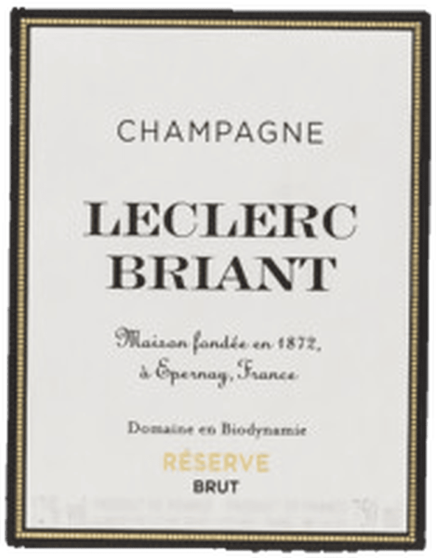 Champagne Brut Réserve GK - Champagne Leclerc Briant