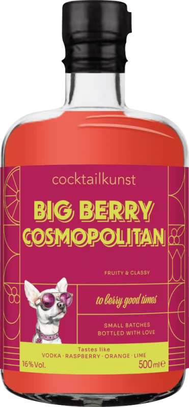 Big Berry Cosmopolitan 0,5l - Cocktailkunst