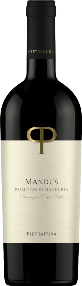 Vorschau: 12er Vorteils-Weinpaket - Mandus Primitivo di Manduria DOC - Pietra Pura
