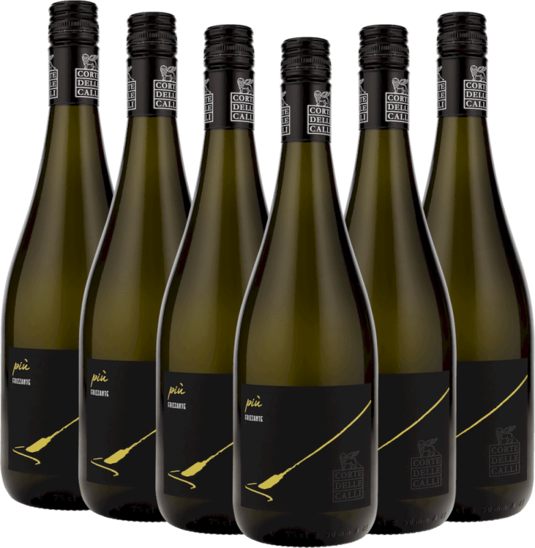 Corte delle Calli Vino Bianco Frizzante Piu - Serena Wines - 6x Vorteilspaket