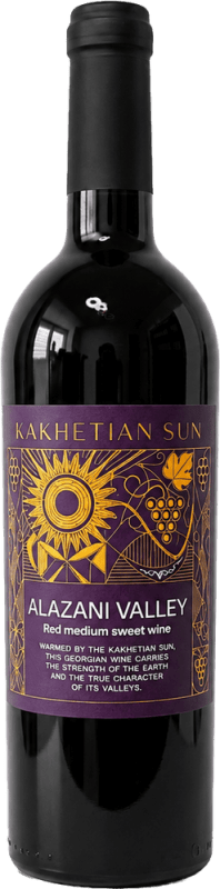 Alazani Valley Rotwein lieblich - Kakhetian Sun