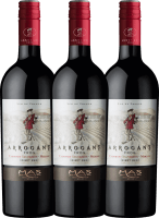 Vorschau: 3er Vorteilspaket Ribet Red Cabernet Sauvignon Merlot - Arrogant Frog