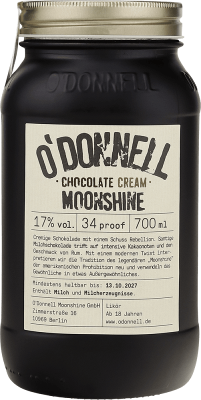 Chocolate Cream Likör - O'Donnell Moonshine