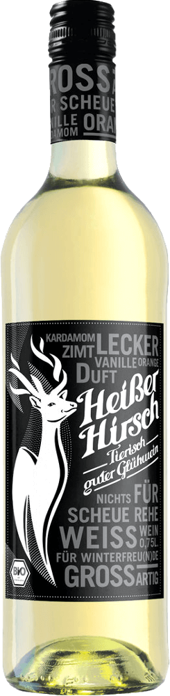 Vorschau: 6er Mixpaket - Bio-Glühwein rot & weiß - Heißer Hirsch