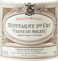 Vorschau: Montagny 1er Cru Vigne du Soleil AOC - Seguin-Manuel